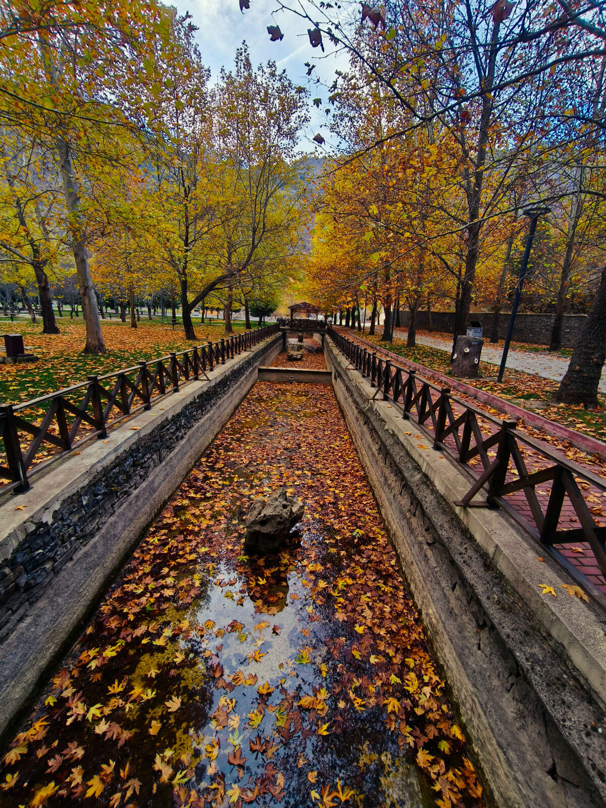 Konya’nın cennet köşesi sonbahar renkleriyle büyülüyor 24